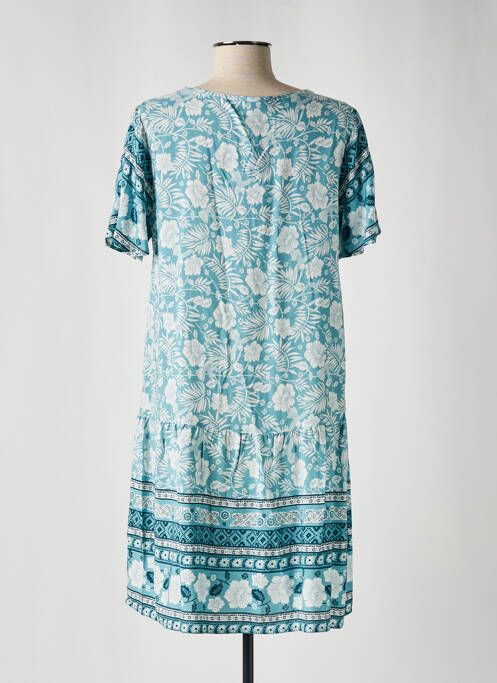 Robe courte vert NARA pour femme