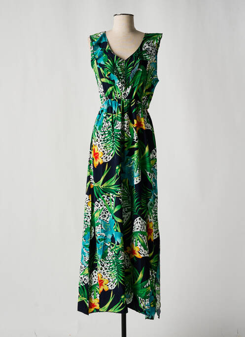 Robe longue noir QUATRE VINGT JOURS pour femme