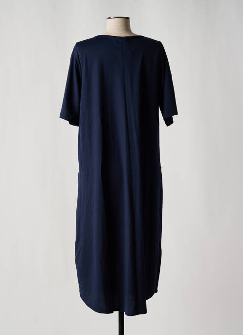 Robe mi-longue bleu G!OZE pour femme