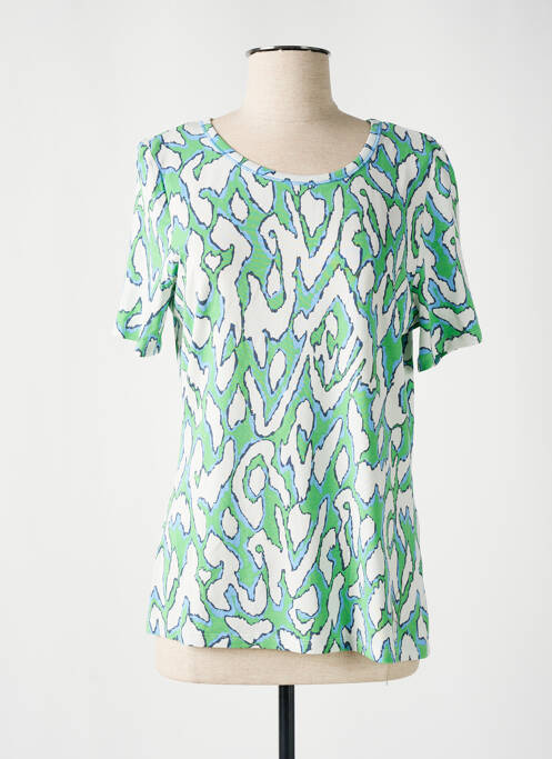 T-shirt vert BARBARA LEBEK pour femme