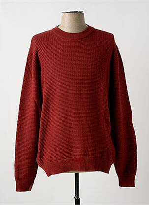 Pull stretch manches longues orange HAJO homme