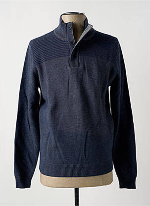 Pull stretch manches longues bleu PETER COFOX homme