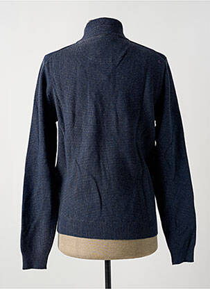 Pull stretch manches longues bleu PETER COFOX homme