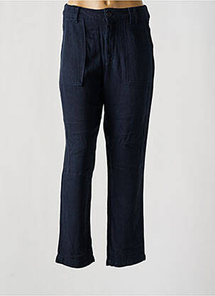 Jeans coupe slim stretch taille haute bleu KANOPE femme