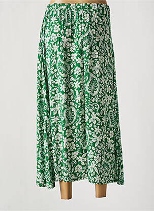Jupe mi-longue vert KANOPE femme