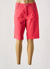 Bermuda rouge ANNA MONTANA pour femme seconde vue