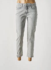 Jeans coupe slim gris ANNA MONTANA pour femme seconde vue