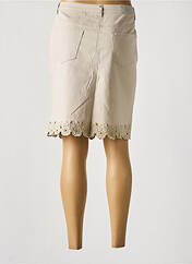 Jupe mi-longue beige AZAY pour femme seconde vue