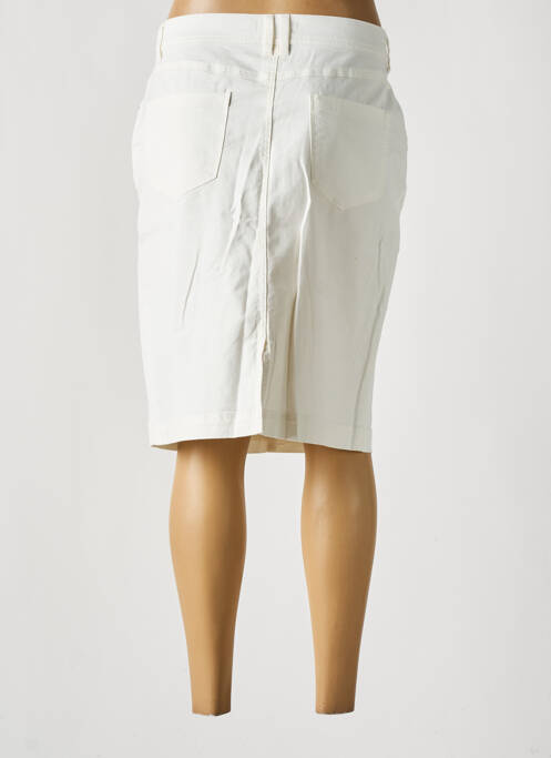 Jupe mi-longue beige BARBARA LEBEK pour femme