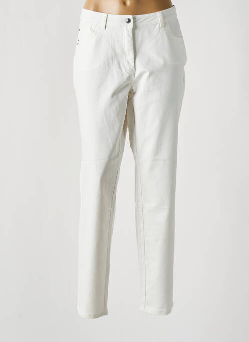 Pantalon slim blanc BARBARA LEBEK pour femme