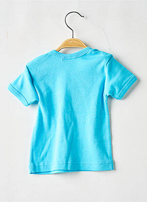 T-shirt stretch manches courtes bleu CAPLAIN garçon