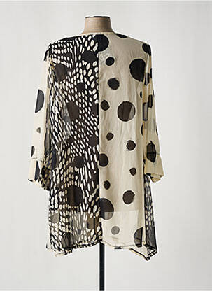 Gilet manches longues manches 3/4 beige G!OZE femme