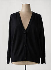 Gilet manches longues noir HAJO pour femme seconde vue