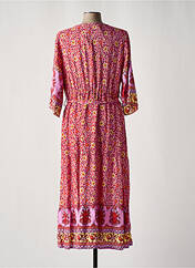 Robe longue rose NARA pour femme seconde vue