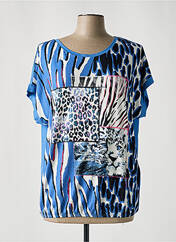 T-shirt bleu BARBARA LEBEK pour femme seconde vue