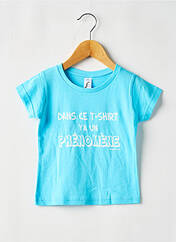 T-shirt bleu SOL'S pour garçon seconde vue