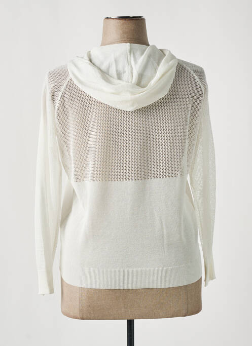 Gilet manches longues beige TRIPODE pour femme