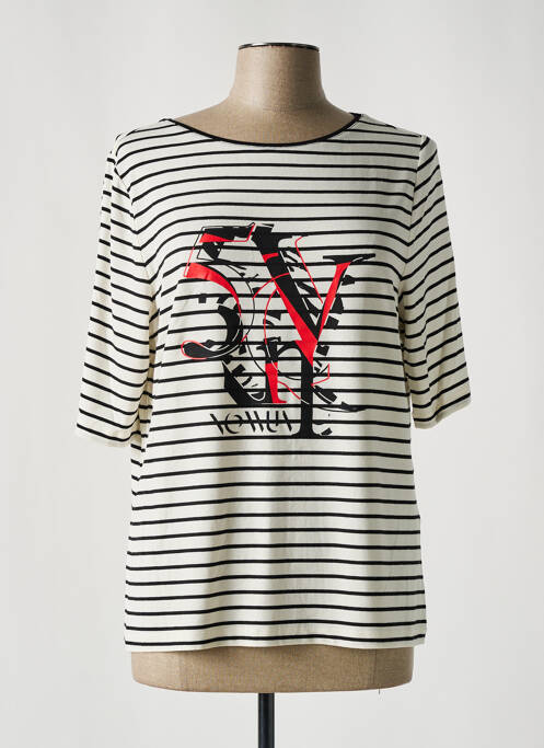 T-shirt noir BARBARA LEBEK pour femme