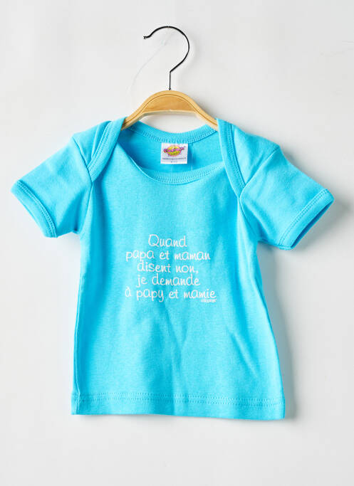 T-shirt bleu CAPLAIN pour garçon