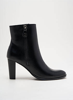 Bottines/boots matière lisse talon de 7 à 9cm noir CHATTAWAK femme