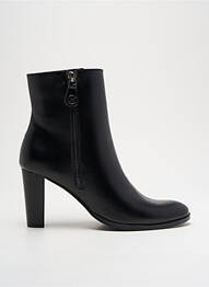 Bottines/boots matière lisse talon de 7 à 9cm noir CHATTAWAK femme