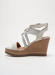 Sandales/Nu pieds argent CHATTAWAK pour femme seconde vue