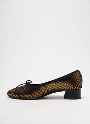 Ballerines impression talon plat jusqu'à 3cm or HIRICA femme