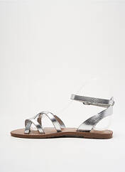 Tongs argent CHATTAWAK pour femme seconde vue