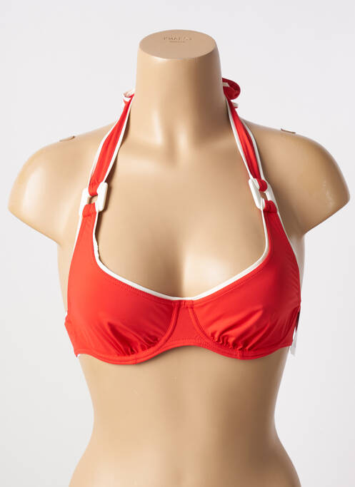 Haut de maillot de bain rouge AUBADE pour femme