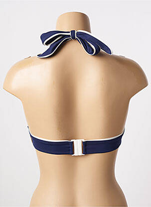 Haut de maillot de bain stretch haut soutien-gorge emboitant bleu AUBADE femme