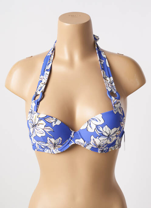 Haut de maillot de bain bleu AUBADE pour femme