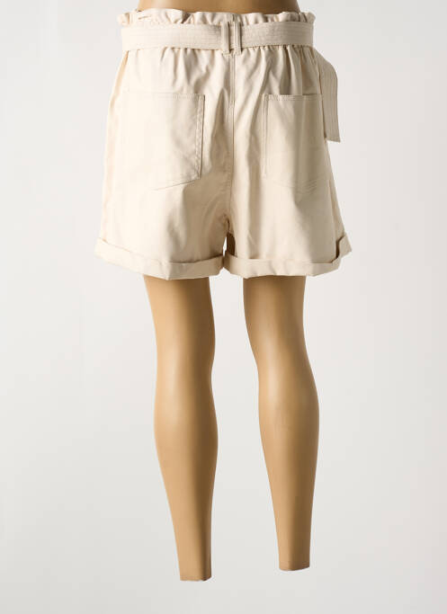 Short beige BSB pour femme