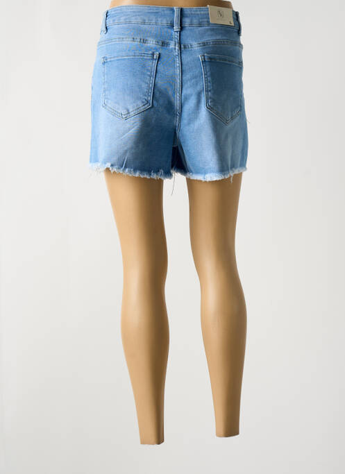Short bleu FOLYROSE pour femme
