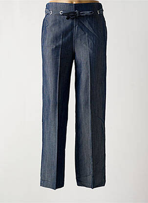 Pantalon droit taille haute taille haute bleu ANA SOUSA femme