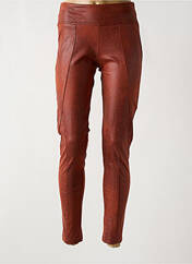 Legging orange CHARMING GIRL pour femme seconde vue