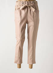 Pantalon 7/8 beige RINASCIMENTO pour femme seconde vue
