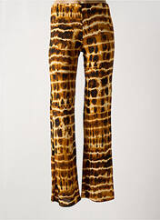 Pantalon large marron LAUREN VIDAL pour femme seconde vue