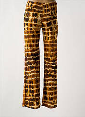 Pantalon large marron LAUREN VIDAL pour femme seconde vue