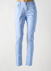 Pantalon slim bleu SOO pour femme seconde vue
