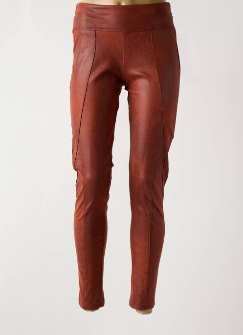 Legging orange CHARMING GIRL pour femme