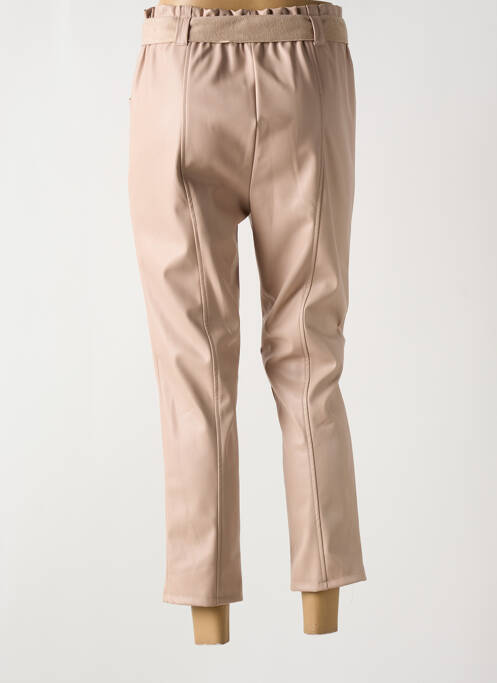 Pantalon 7/8 beige RINASCIMENTO pour femme