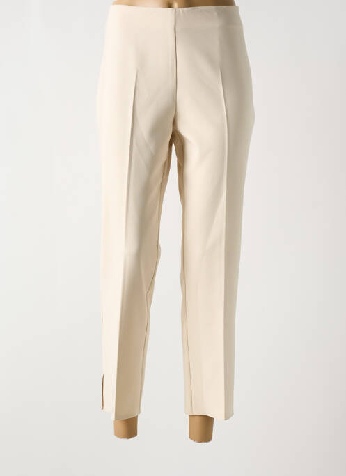 Pantalon 7/8 beige RINASCIMENTO pour femme