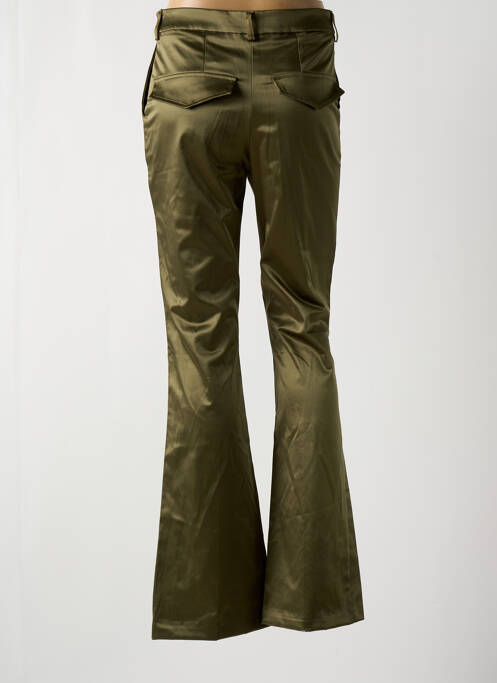 Pantalon flare vert LAUREN VIDAL pour femme