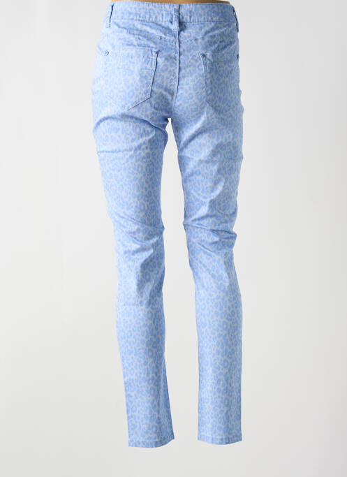 Pantalon slim bleu SOO pour femme