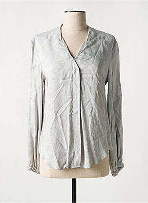 Blouse manches longues manches longues gris ANA SOUSA femme