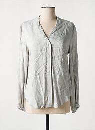 Blouse manches longues manches longues gris ANA SOUSA femme