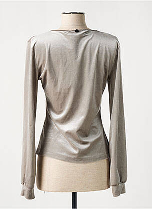 Top stretch manches longues gris BSB femme