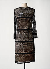 Robe mi-longue noir JUS D'ORANGE pour femme seconde vue