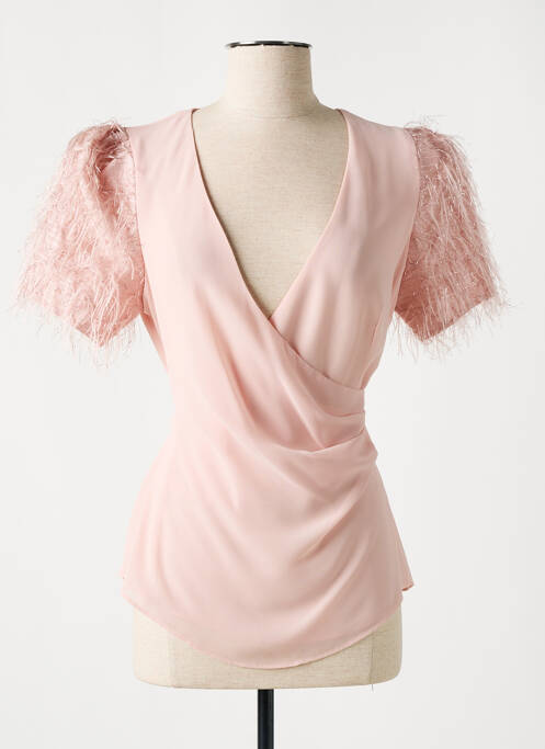 Blouse rose EDAS pour femme