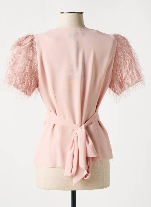 Blouse rose EDAS pour femme